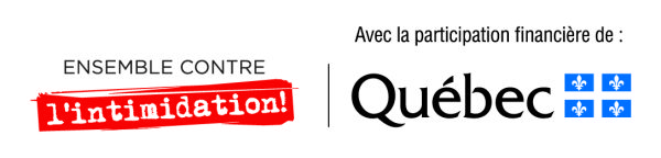 logo contre l'intimidation Québec